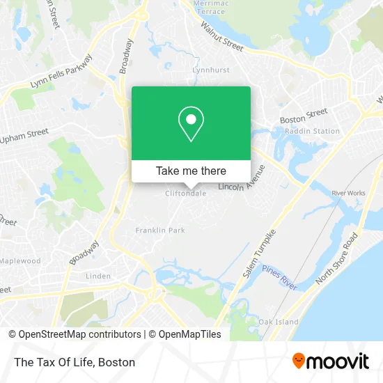 The Tax Of Life map
