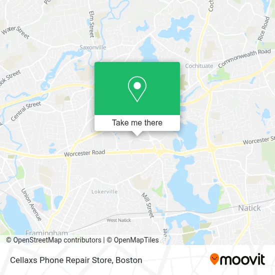 Cellaxs Phone Repair Store map