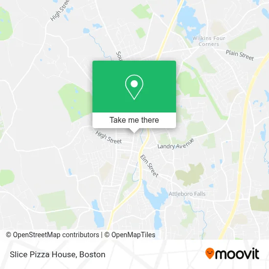 Slice Pizza House map