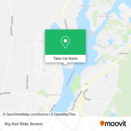 Big Red Slide map