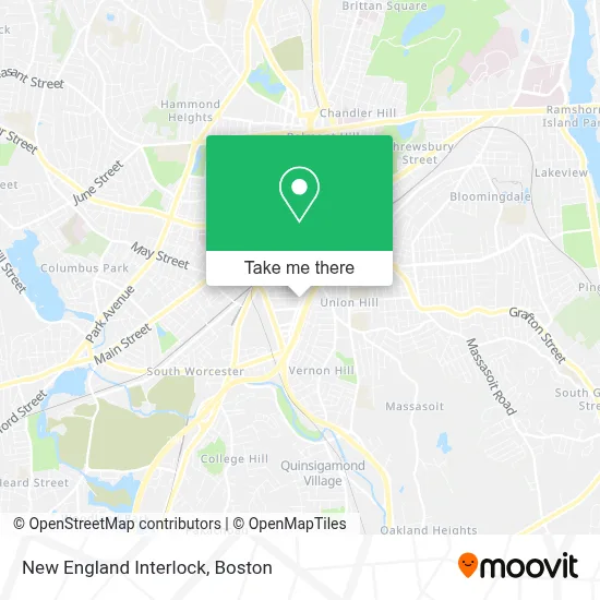 New England Interlock map