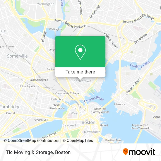 Tlc Moving & Storage map