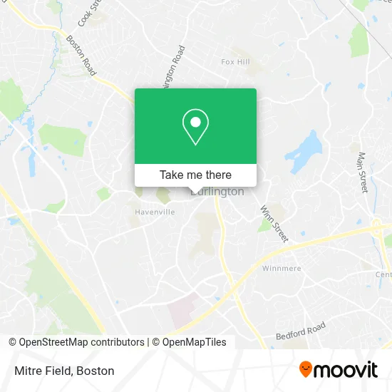 Mitre Field map