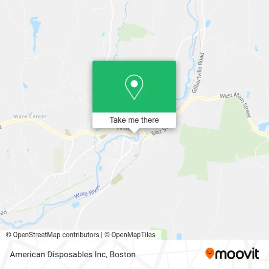 American Disposables Inc map