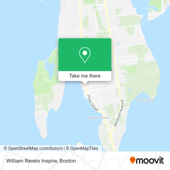William Raveis Inspire map