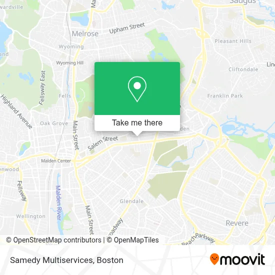 Samedy Multiservices map