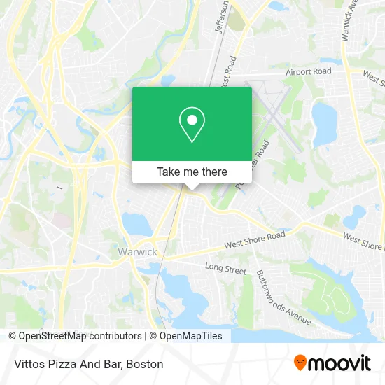 Vittos Pizza And Bar map