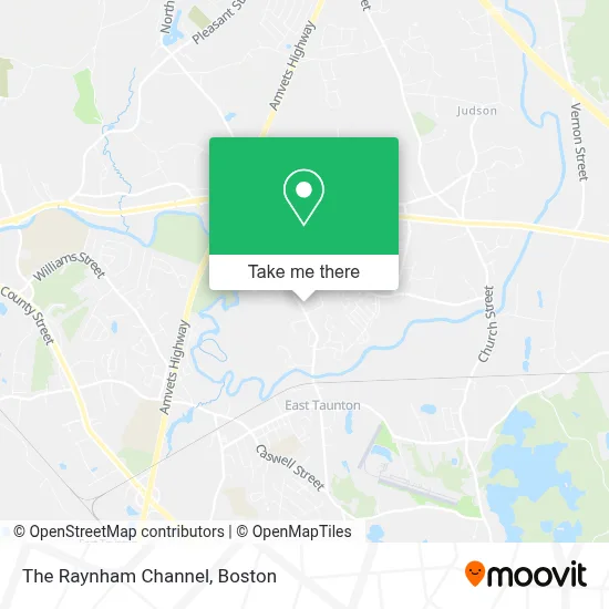 The Raynham Channel map