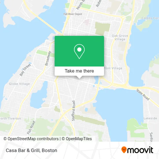 Casa Bar & Grill map