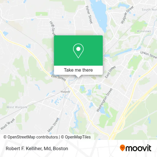 Robert F. Kelliher, Md map