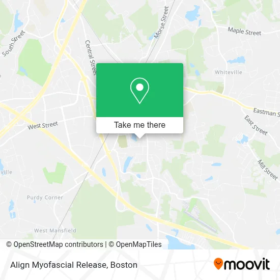 Align Myofascial Release map
