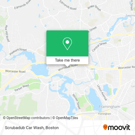 Scrubadub Car Wash map