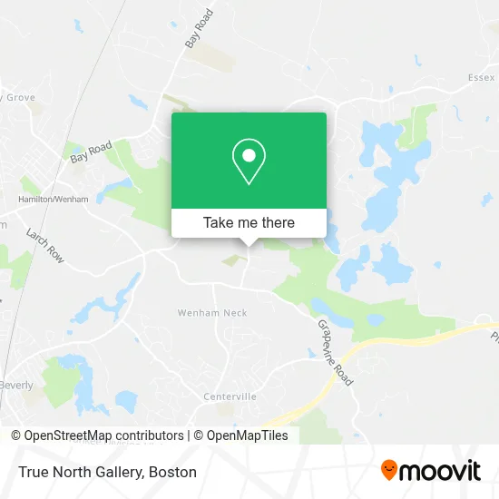 True North Gallery map