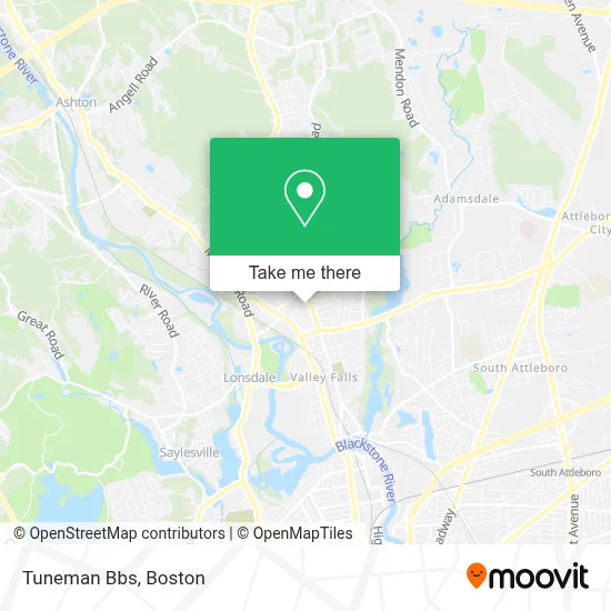 Tuneman Bbs map