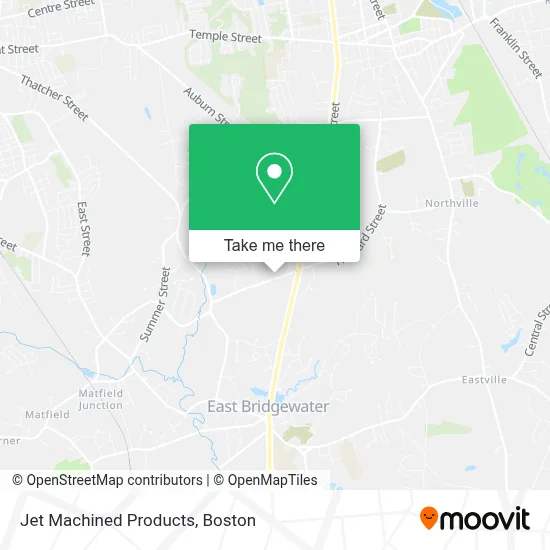 Jet Machined Products map