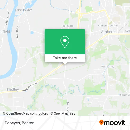 Popeyes map