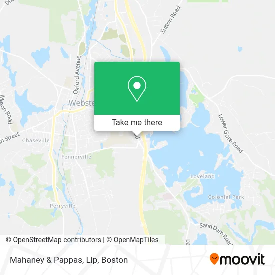 Mahaney & Pappas, Llp map