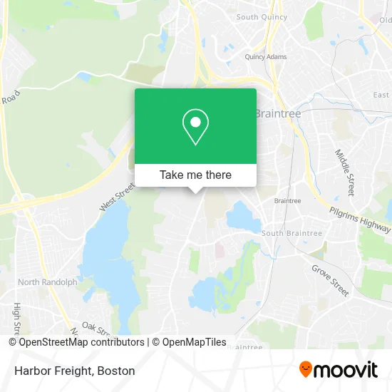 Harbor Freight map