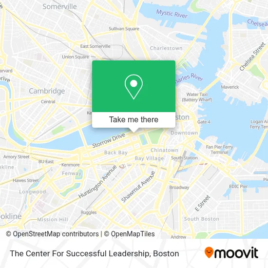The Center For Successful Leadership map