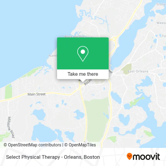 Select Physical Therapy - Orleans map