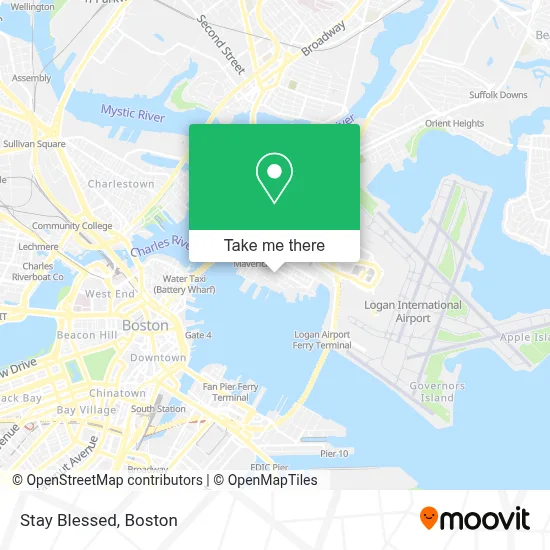 Stay Blessed map