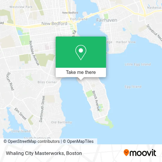 Whaling City Masterworks map