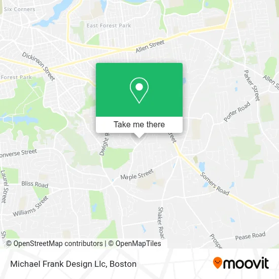 Michael Frank Design Llc map