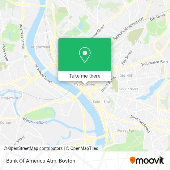 Bank Of America Atm map