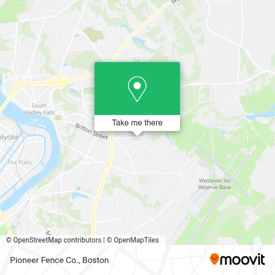 Pioneer Fence Co. map
