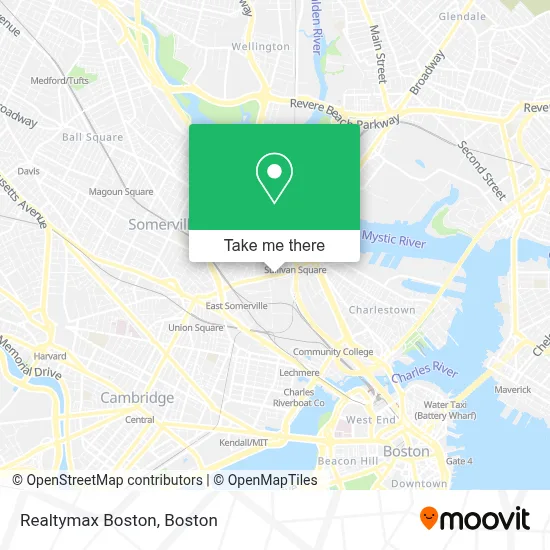 Realtymax Boston map