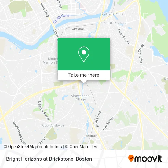 Bright Horizons at Brickstone map