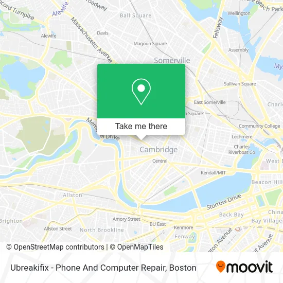 Ubreakifix - Phone And Computer Repair map