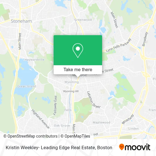 Kristin Weekley- Leading Edge Real Estate map