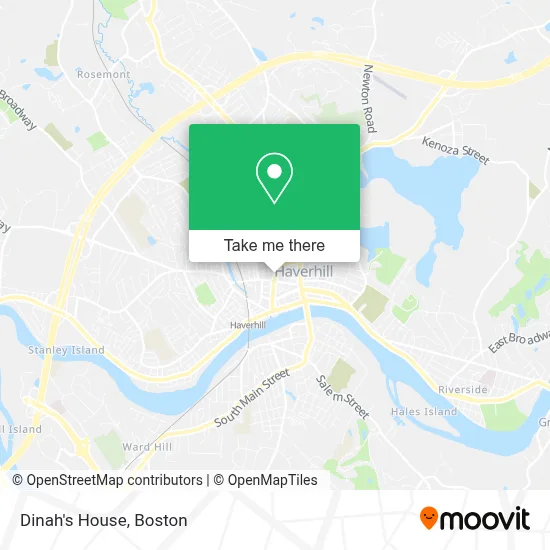 Dinah's House map