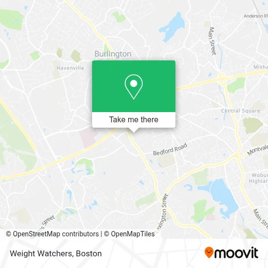 Ww (Weight Watchers) map