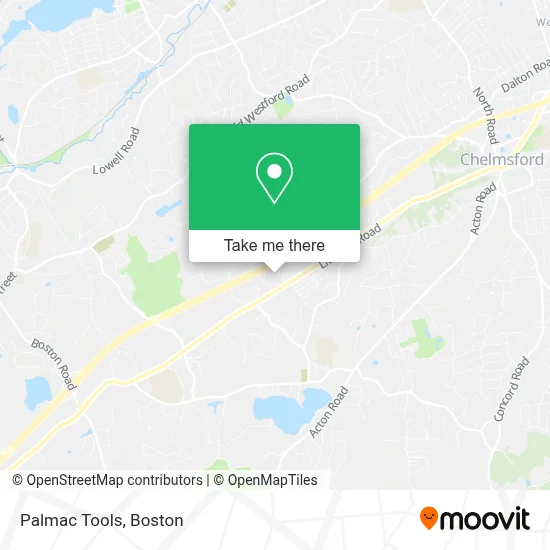 Palmac Tools map