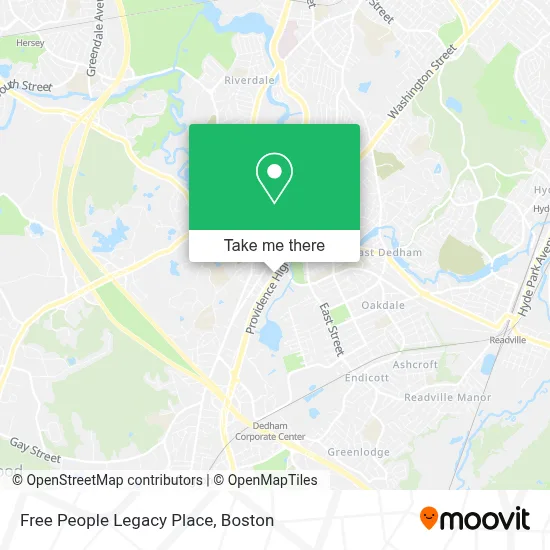 Free People Legacy Place map