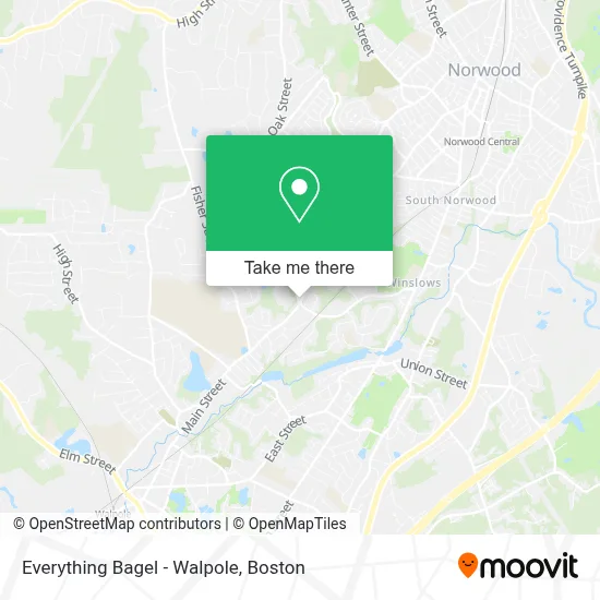 Everything Bagel - Walpole map