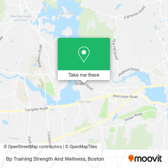Bp Training Strength And Wellness map