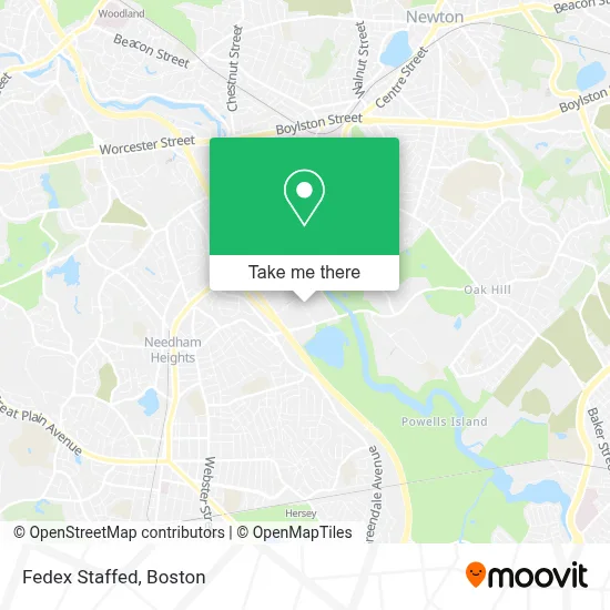 Fedex Staffed map