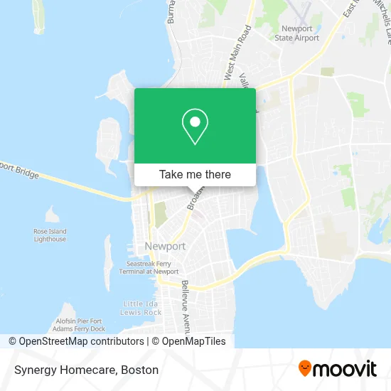 Synergy Homecare map