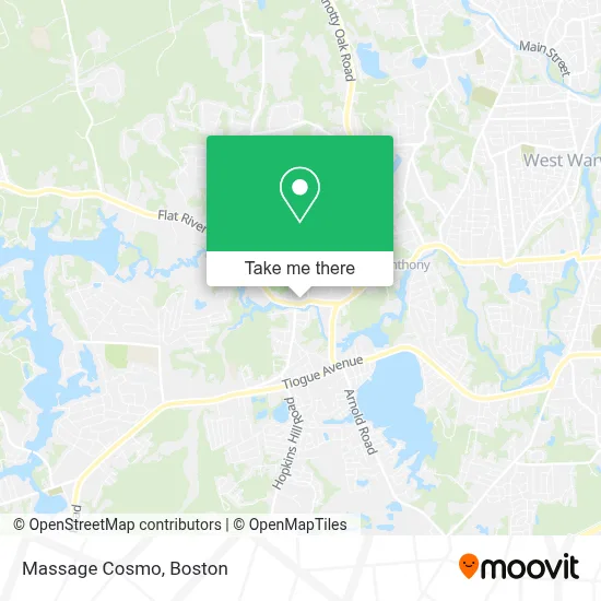 Massage Cosmo map