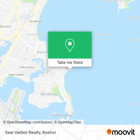 Seal Harbor Realty map
