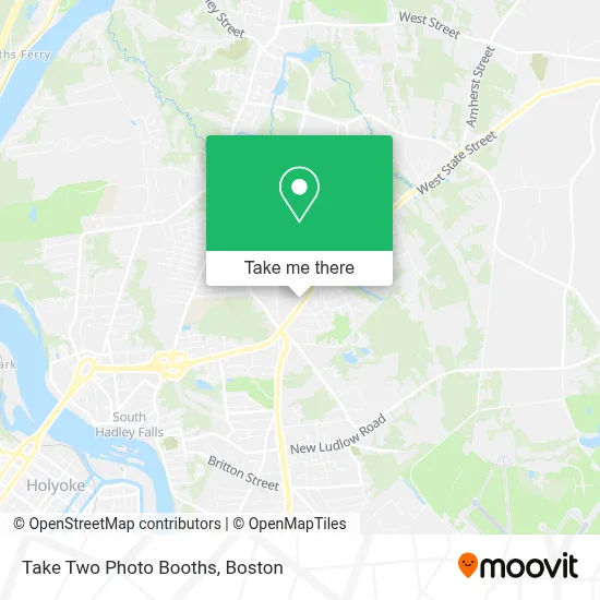 Take Two Photo Booths map