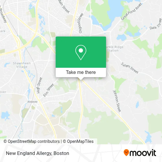 New England Allergy map