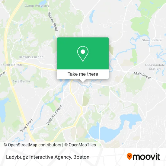 Ladybugz Interactive Agency map
