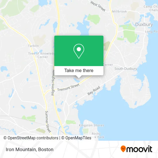 Iron Mountain map