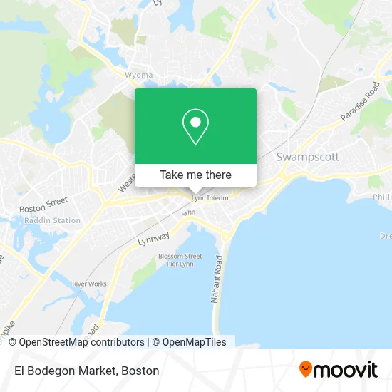 El Bodegon Market map