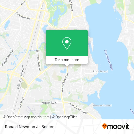 Ronald Newman Jr map