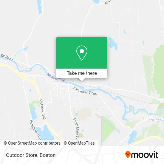 Outdoor Store map